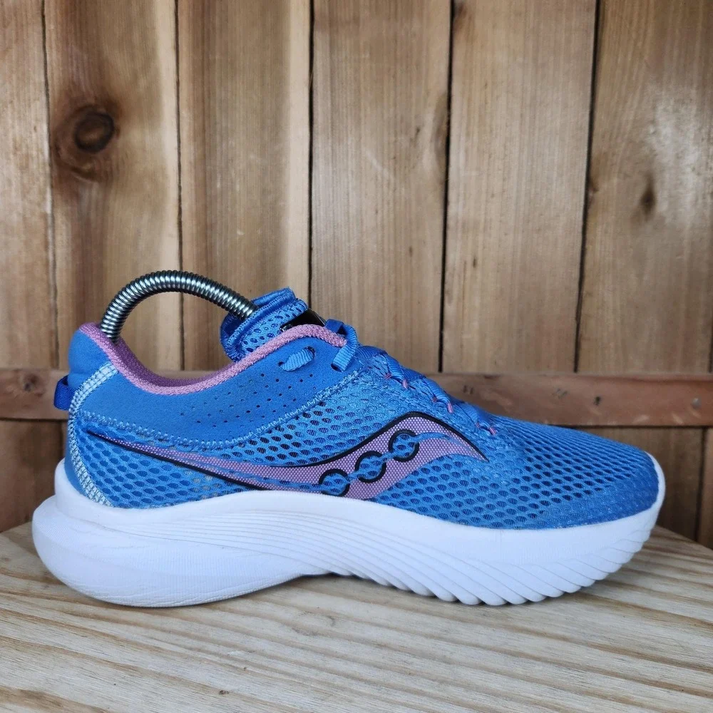 Saucony Kinvara 14 Shoes Womens 8 Blue Mesh Running Sneakers S10823-31 - Picture 5 of 9